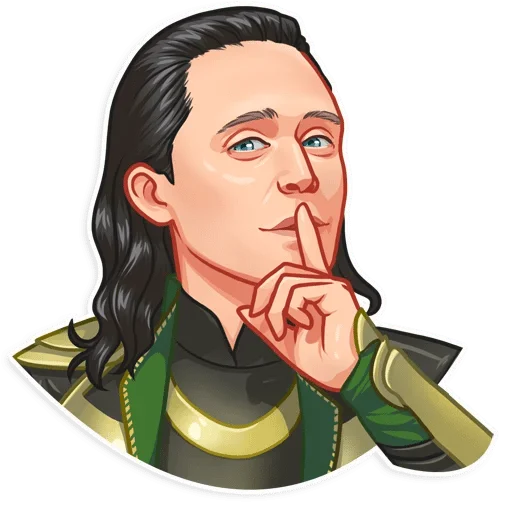 🤫 Стикер «Огурец —» для Telegram