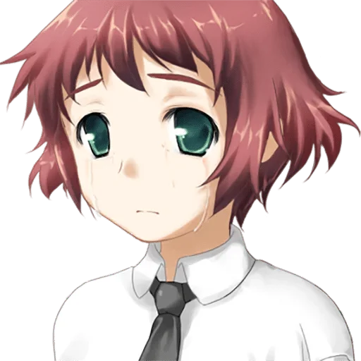 😢 Стикер «Katawa Shoujo - Dole» для Telegram