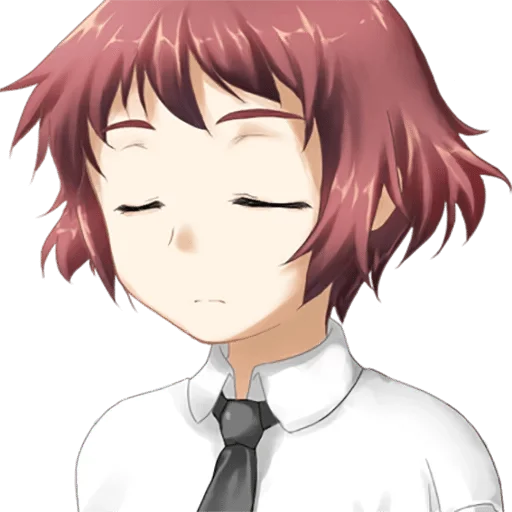 😑 Стикер «Katawa Shoujo - Dole» для Telegram
