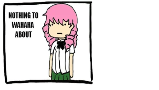 😕 Стикер «Katawa Shoujo - Dole» для Telegram