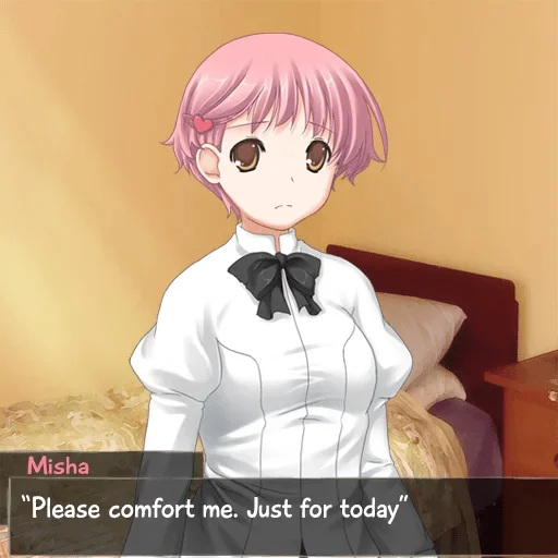 😕 Стикер «Katawa Shoujo - Dole» для Telegram