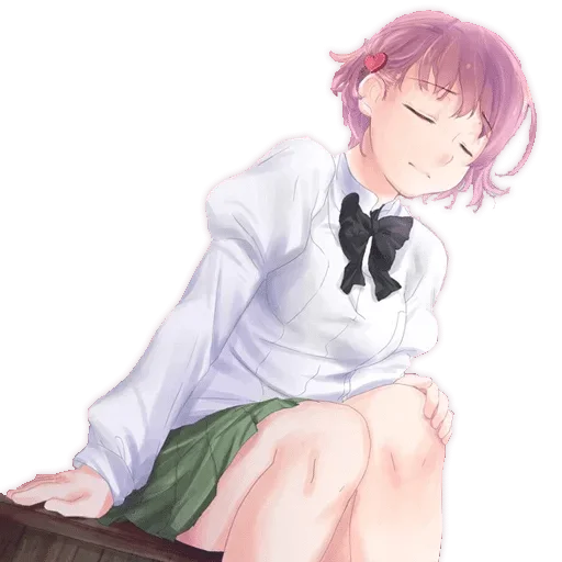 😞 Стикер «Katawa Shoujo - Dole» для Telegram