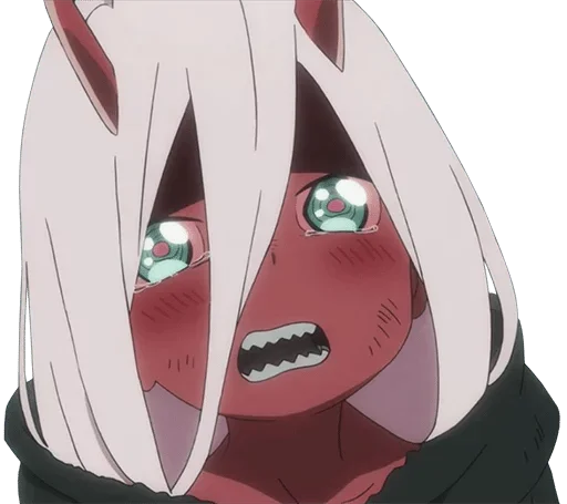 😢 Стикер «Аниме грусть Anime sadness» для Telegram