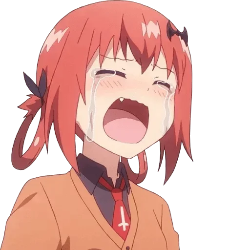 😫 Стикер «Аниме грусть Anime sadness» для Telegram