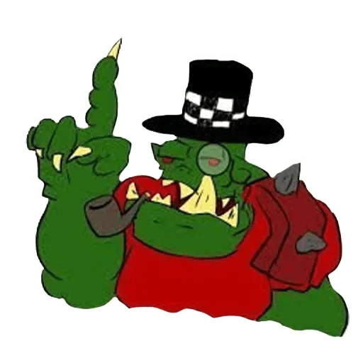 ☝️ Стикер «WH40K Orcs —» для Telegram