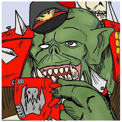 ☕️ Стикер «WH40K Orcs —» для Telegram