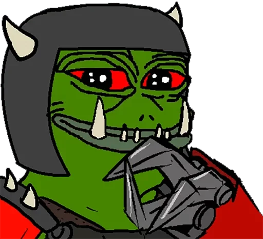 🤔 Стикер «WH40K Orcs —» для Telegram