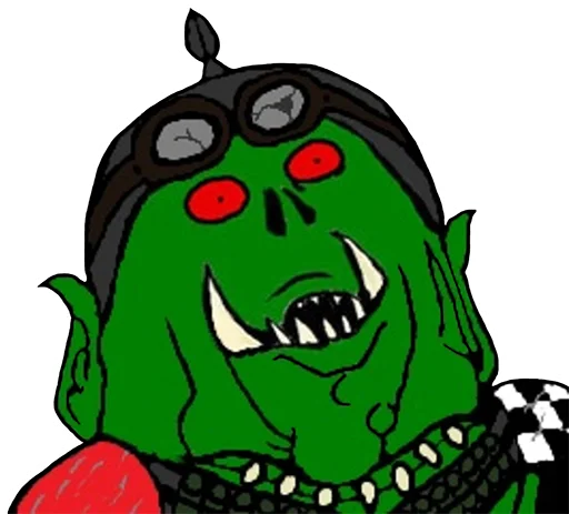 😮 Стикер «WH40K Orcs —» для Telegram
