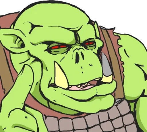 🤔 Стикер «WH40K Orcs —» для Telegram