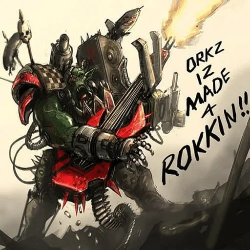 😎 Стикер «WH40K Orcs —» для Telegram