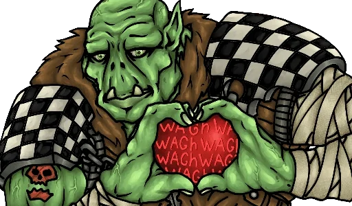 💚 Стикер «WH40K Orcs —» для Telegram