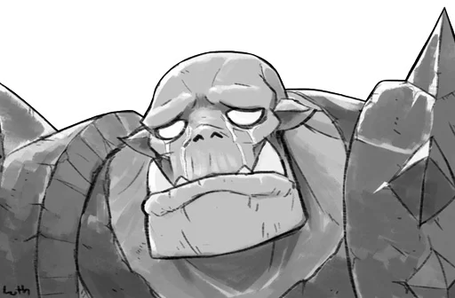 😭 Стикер «WH40K Orcs —» для Telegram