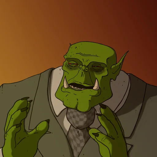 👐 Стикер «WH40K Orcs —» для Telegram