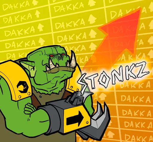 📈 Стикер «WH40K Orcs —» для Telegram