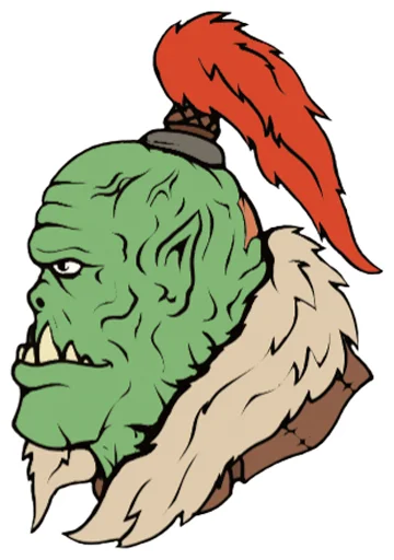 🙂 Стикер «WH40K Orcs —» для Telegram
