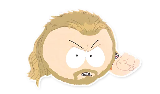 😠 Стикер «South Park Phone Destroyer» для Telegram