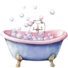 🛁 Эмодзи «Спа» для Telegram