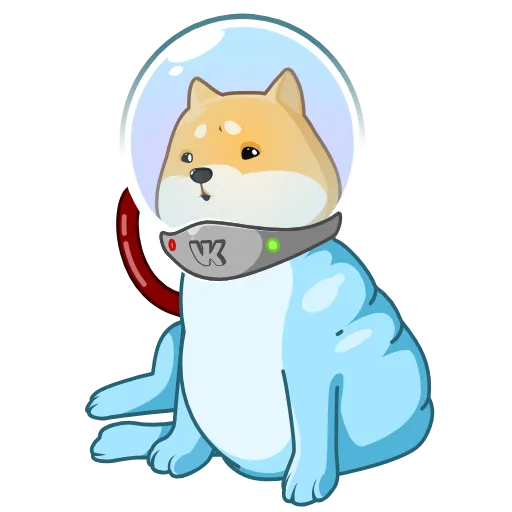 😔 Стикер «Космический рейнджер Акио» для Telegram
