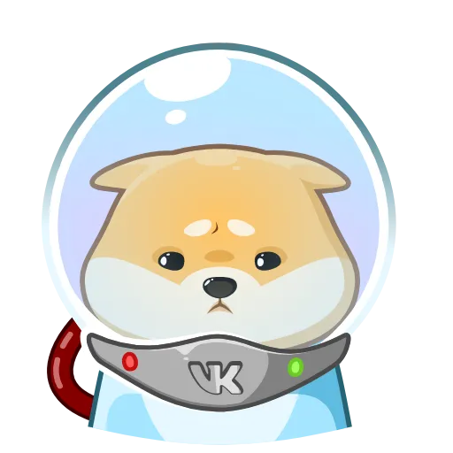 😔 Стикер «Космический рейнджер Акио» для Telegram