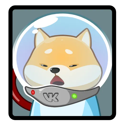 😵 Стикер «Космический рейнджер Акио» для Telegram