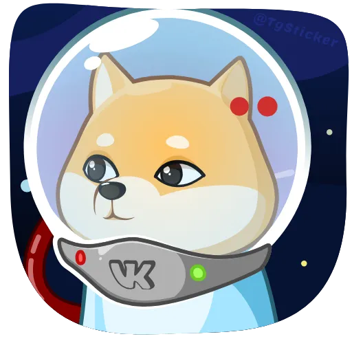 🤔 Стикер «Космический рейнджер Акио» для Telegram