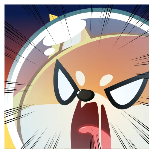 🤬 Стикер «Космический рейнджер Акио» для Telegram