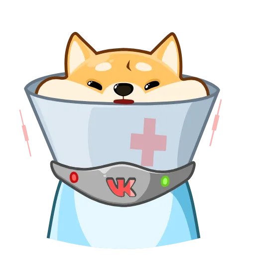 🤕 Стикер «Космический рейнджер Акио» для Telegram