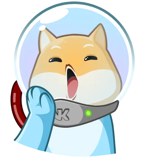 🤭 Стикер «Космический рейнджер Акио» для Telegram
