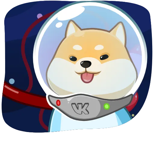 🤪 Стикер «Космический рейнджер Акио» для Telegram