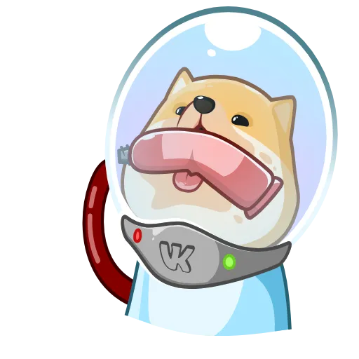 👩‍🚀 Стикер «Космический рейнджер Акио» для Telegram