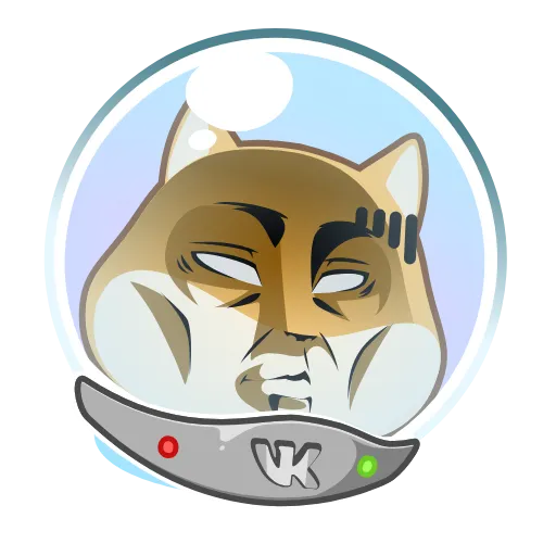 👽 Стикер «Космический рейнджер Акио» для Telegram