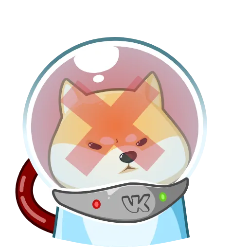 ❌ Стикер «Космический рейнджер Акио» для Telegram