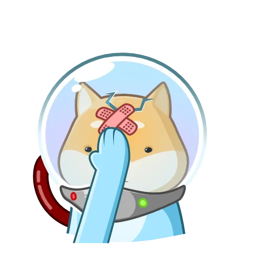 😛 Стикер «Космический рейнджер Акио» для Telegram