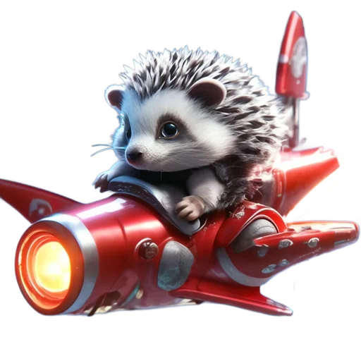 🦔 Стикер «Космические Звери» для Telegram