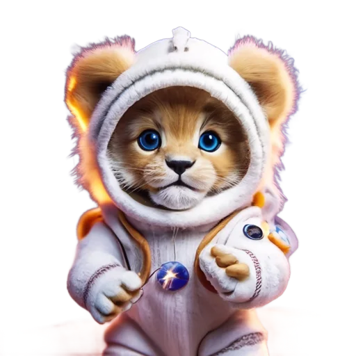 Стикерпак Космические Звери для Telegram