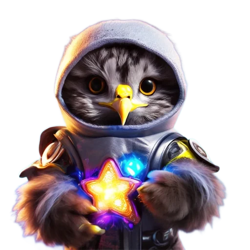 🦅 Стикер «Космические Звери» для Telegram