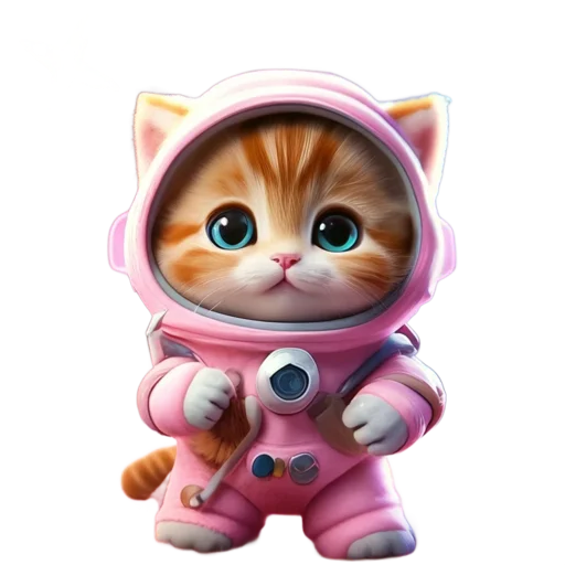 🐱 Стикер «Космические Звери» для Telegram