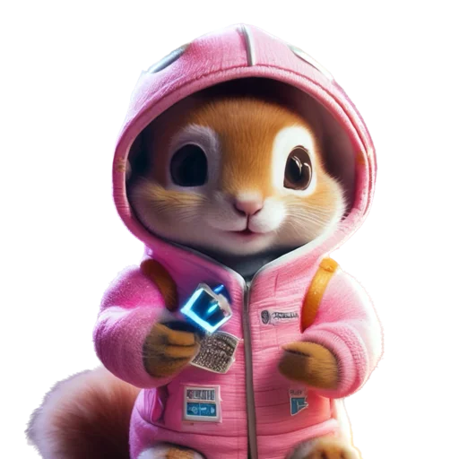 🐿️ Стикер «Космические Звери» для Telegram