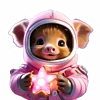 🐗 Эмодзи «Космические Звери» для Telegram