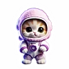 🐱 Эмодзи «Космические Звери» для Telegram