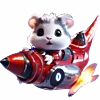 🐭 Эмодзи «Космические Звери» для Telegram