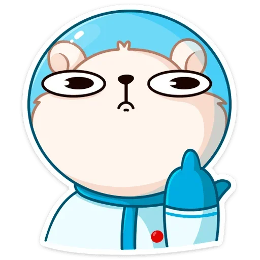 🖕 Стикер «КосмоМишка» для Telegram