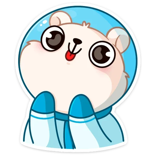 ☺️ Стикер «КосмоМишка» для Telegram