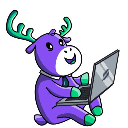 💻 Стикер «SpaceDeer» для Telegram