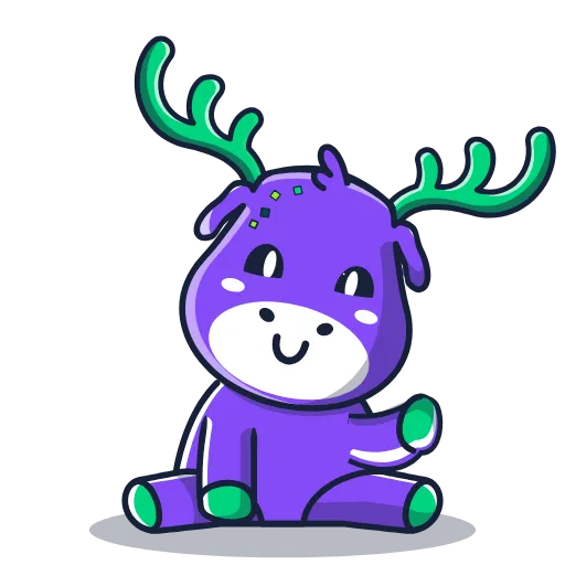 👋 Стикер «SpaceDeer» для Telegram