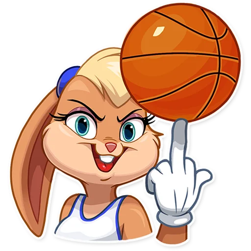 🖕 Стикер «Lola Bunny» для Telegram