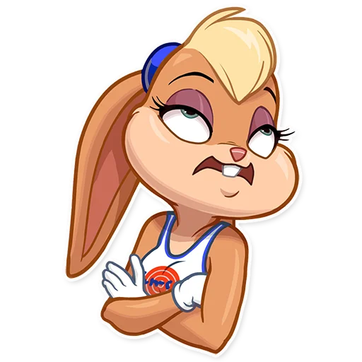 😕 Стикер «Lola Bunny» для Telegram