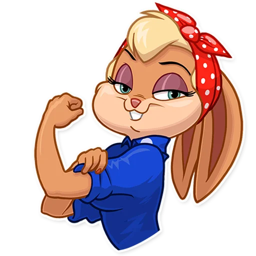 💪 Стикер «Lola Bunny» для Telegram