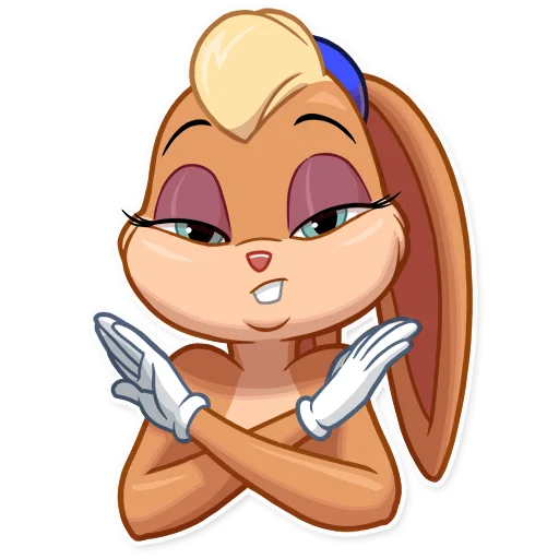 🙅‍♀️ Стикер «Lola Bunny» для Telegram