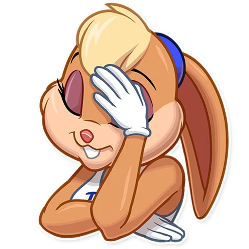 🤦‍♀️ Стикер «Lola Bunny» для Telegram
